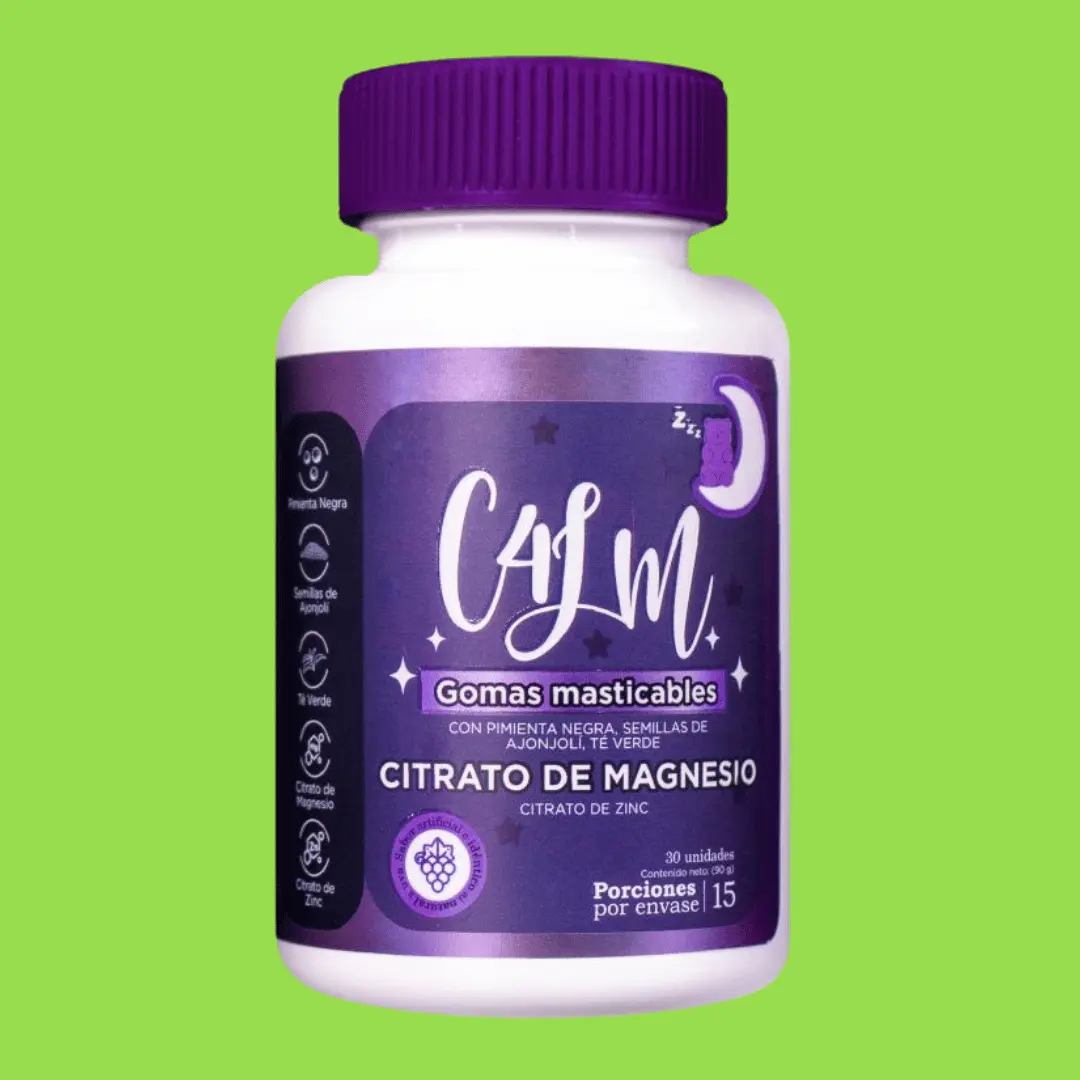 C4LM Gomitas Sabor Uva para Regular el Sueño y Reducir Estrés