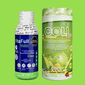 Combo Detox Total – Coliplus y Rtafull para Limpiar el Colon, Higado graso